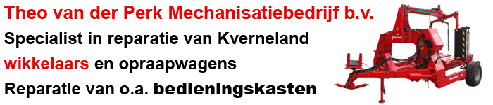 Kverneland wikkelaars - Van der Perk